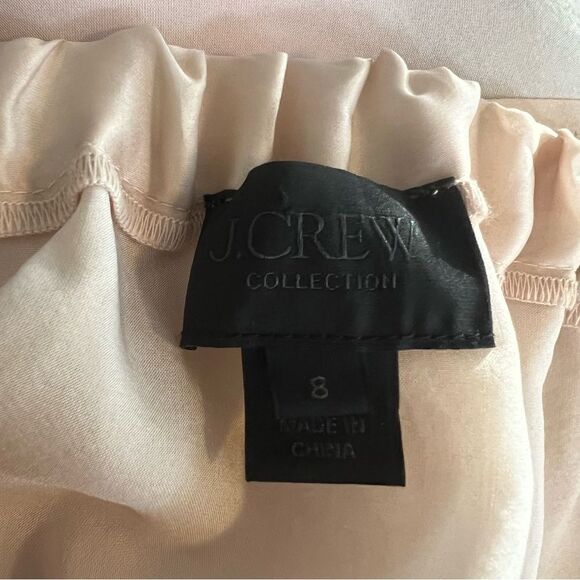 J Crew Collection Silk Off The Shoulder Party Blouse Top 8 - Picture 10 of 11